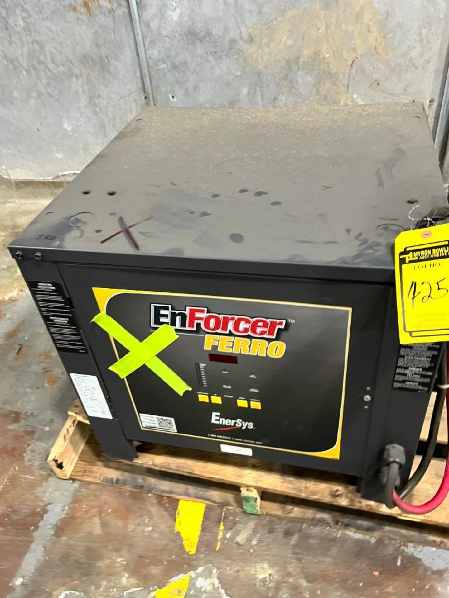 Enersys Enforcer Ferro 24 Battery Charger, Model EF3-12-865, S/N GE33396 ($25 Loading fee will be ad