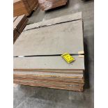 (19x) Plywood Sheets, 4' X 4' 3" ($20 Loading fee will be added to buyers invoice)