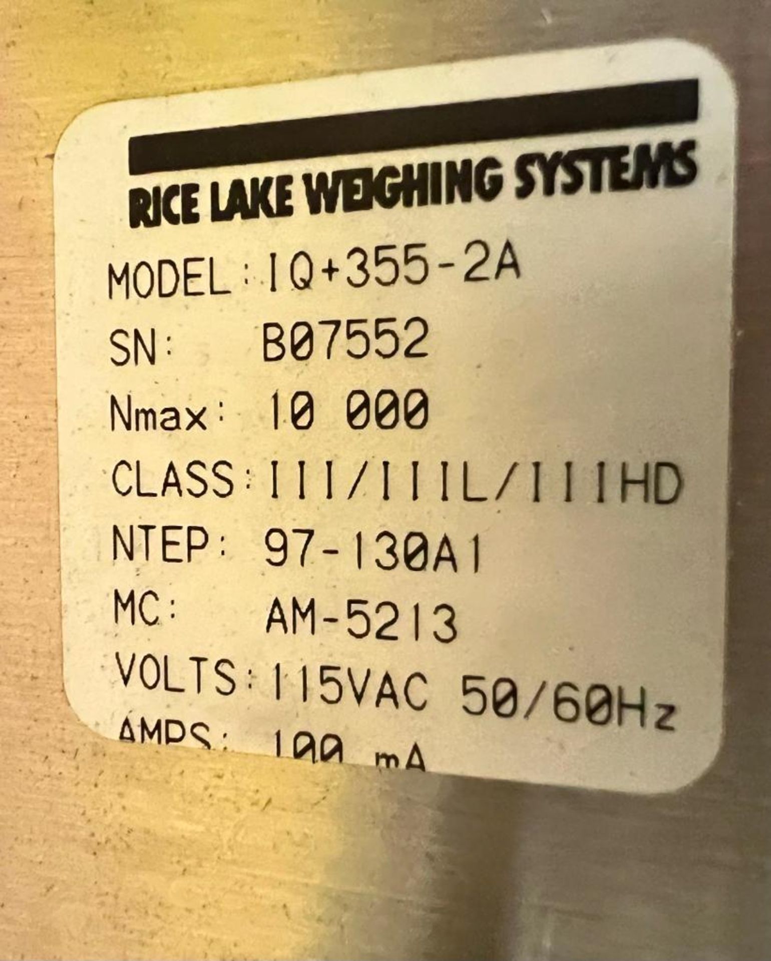 (New) Rice Lake Weighing Digital Readout - Bild 2 aus 2