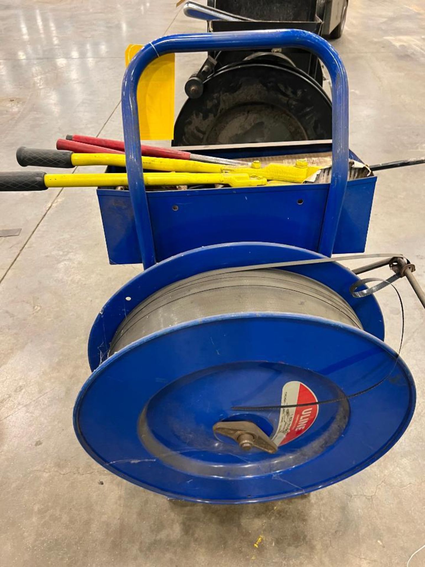 Uline Banding Cart w/ Tools