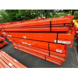 (150x) Interlake Teardrop Step Beams, 96" X 4" ($70 Loading fee will be added to buyers invoice)