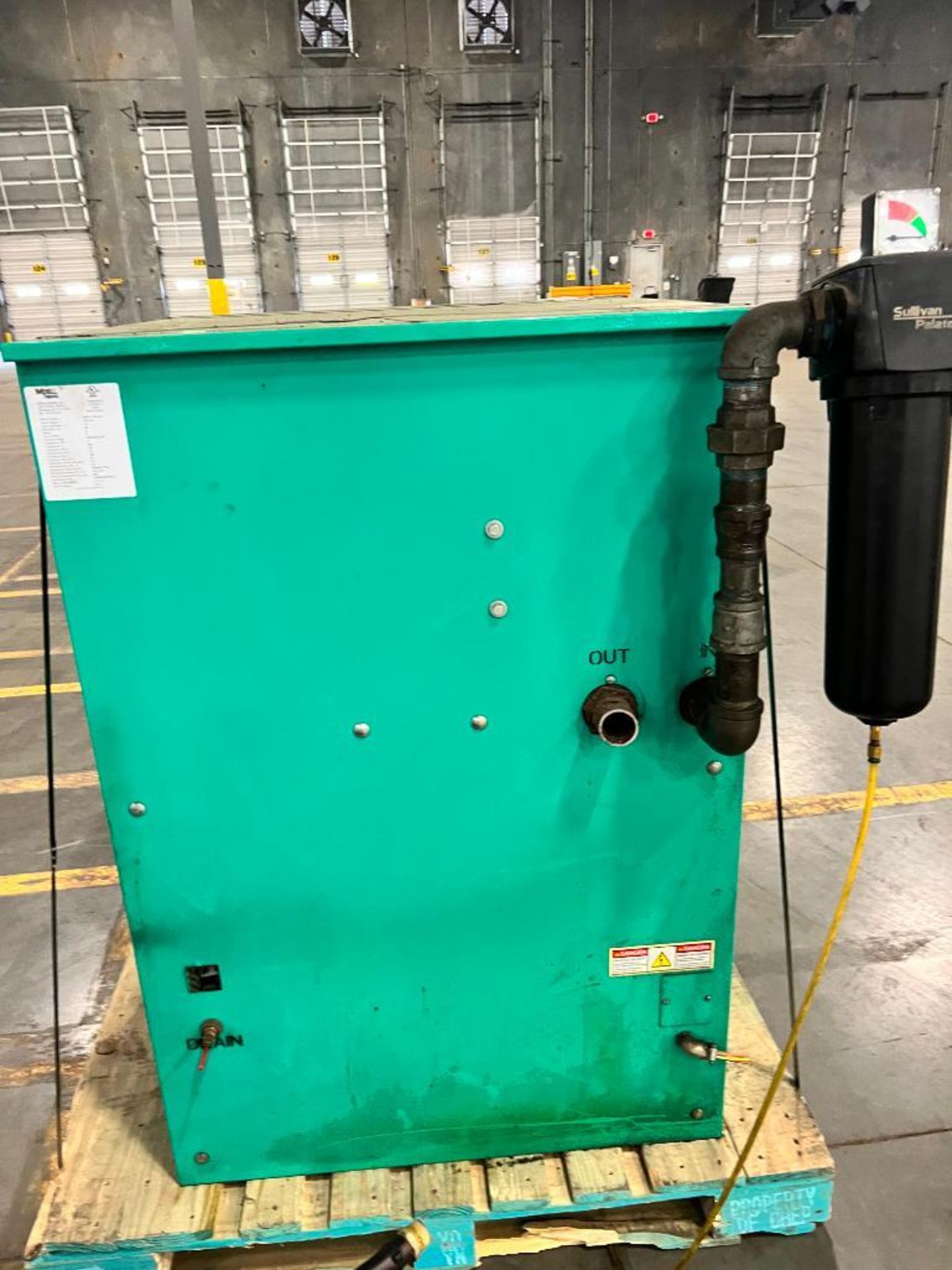 2016 Sullivan-Palatek Compressed Air Dryer, 4EU6, Model SPRF-470A-436 ($25 Loading fee will be added - Image 3 of 4