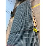 (8) Metal Grates, 7' 8" L X 3' W ($25 Loading fee will be added to buyers invoice)