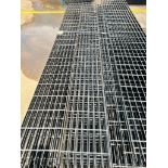 (40x) Metal Grates, 1' 1" W X 7' 8" L ($75 Loading fee will be added to buyers invoice)