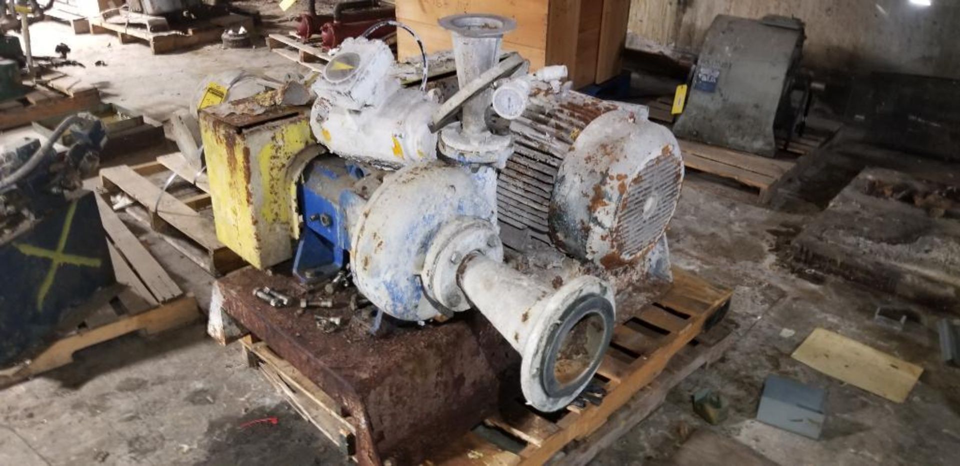 Skid of Motor/Pump Assembly, Motor: Reliance Electric, Model P32G3320M, 40HP, 460V, 3-Phase, 1775 RP - Image 2 of 4