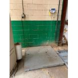 Platform Scale, 4' X 4', w/ Brecknell Scale DRO (Location: 701 E. Bonham, Jefferson, TX 75657)