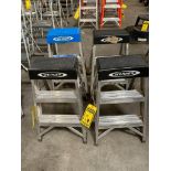 (4) Werner 26" Step Ladders, 250 LB. Max.