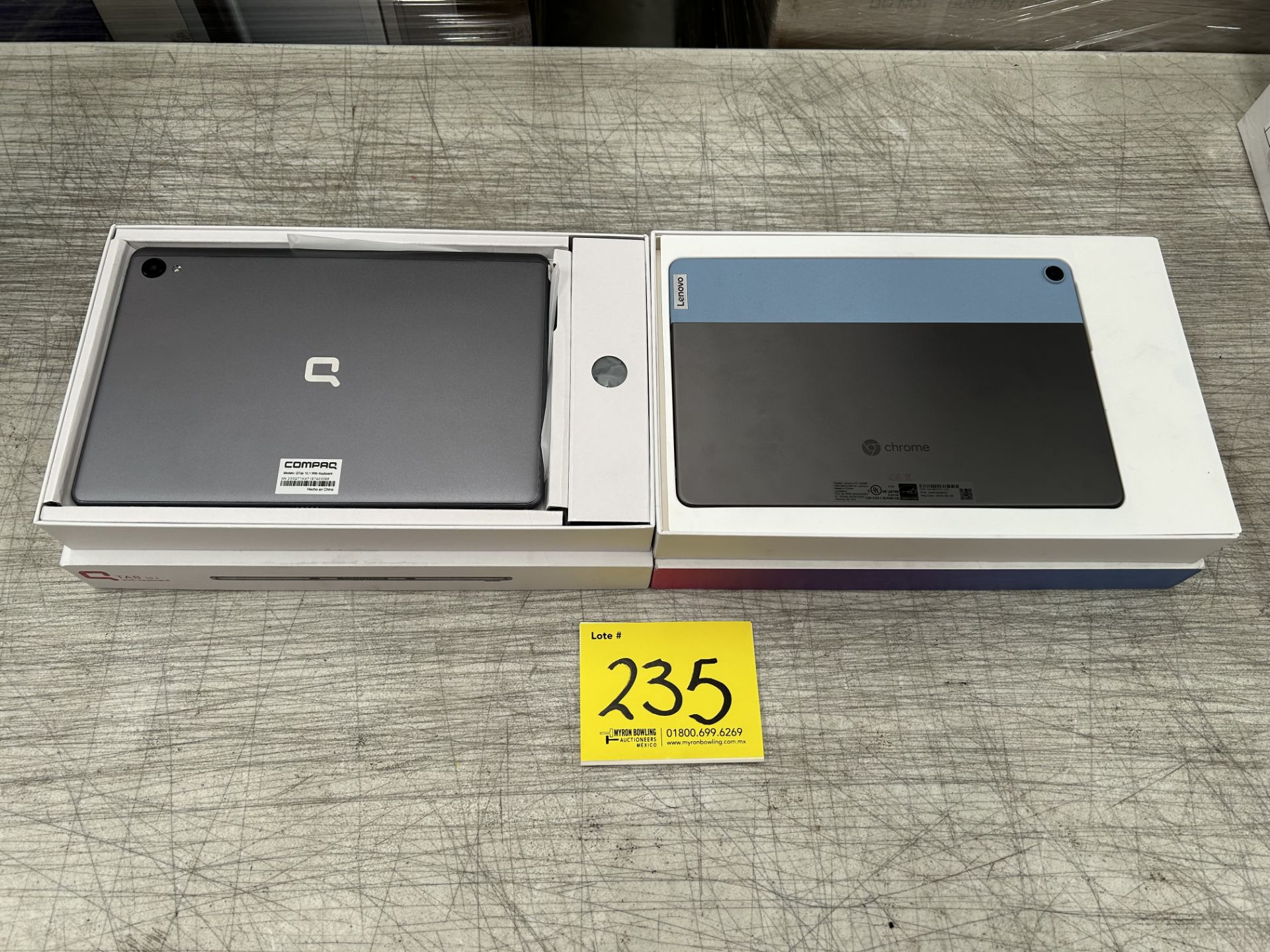 Lote de 2 tablets contiene: 1 tablet Marca COMPAQ, Modelo TAB 10.1,64 GB de almacenamiento, 4 GB de - Image 4 of 5