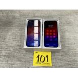 Lote de 2 celulares contiene: 1 iPhone 13 PRO MAX de 128 GB, Color AZUL (Enciende, con cuenta) (IME