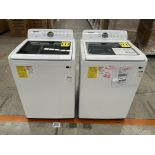 Lote de 2 Lavadoras contiene: 1 Lavadora de 20 KG Marca SAMSUNG, Modelo WA20A3351GW, Serie 1833H, C