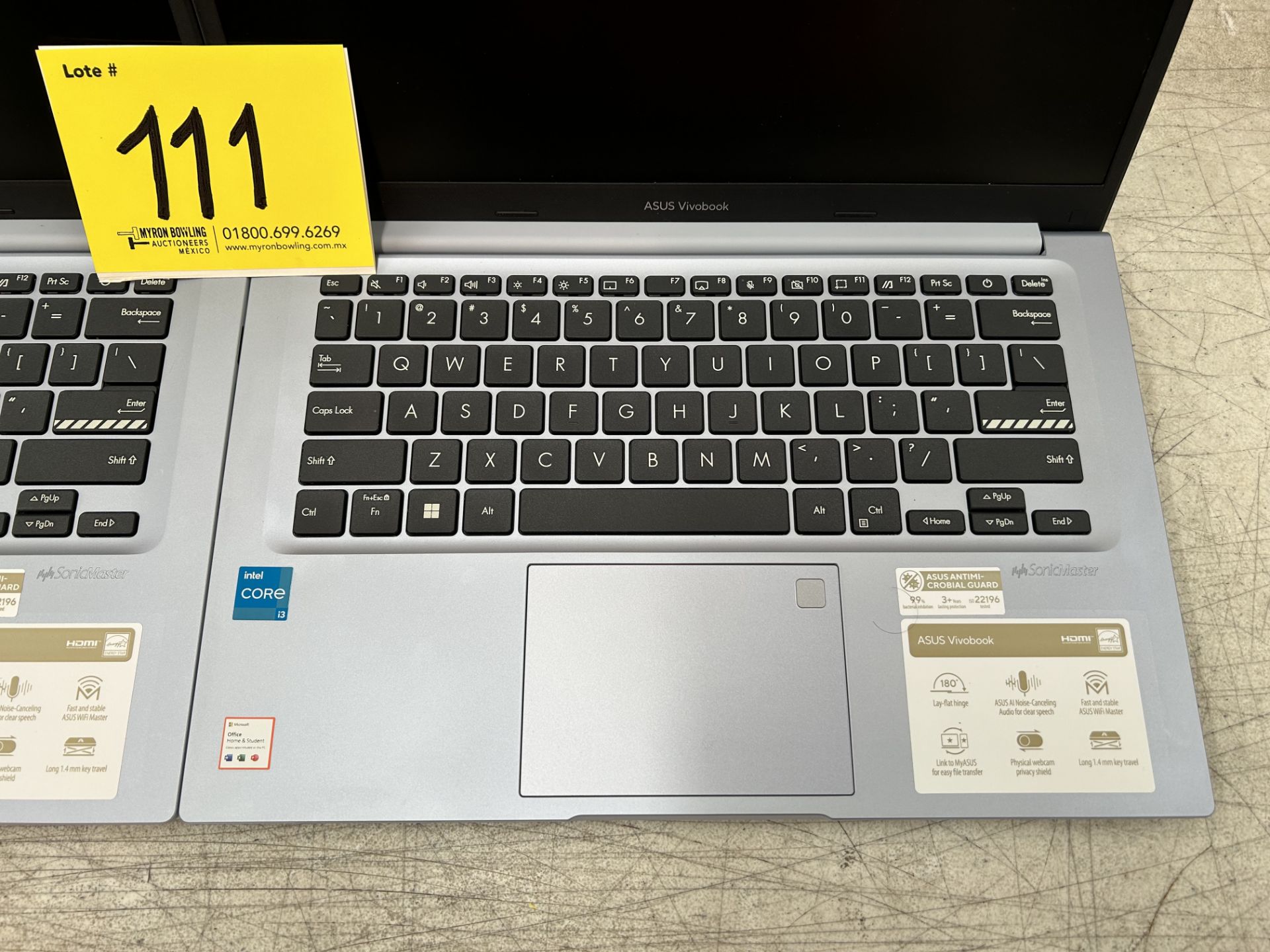 Lote de 2 laptops contiene: 1 laptop Marca ASUS, Modelo X1402ZPL512, 512SSD GB de almacenamiento, R - Image 5 of 7
