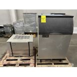 Lote de 1 máquina de hielo, Marca ICE O MATIC; Modelo ICE1006HA5, Serie 012201, 208-230 V 60 Hz; co