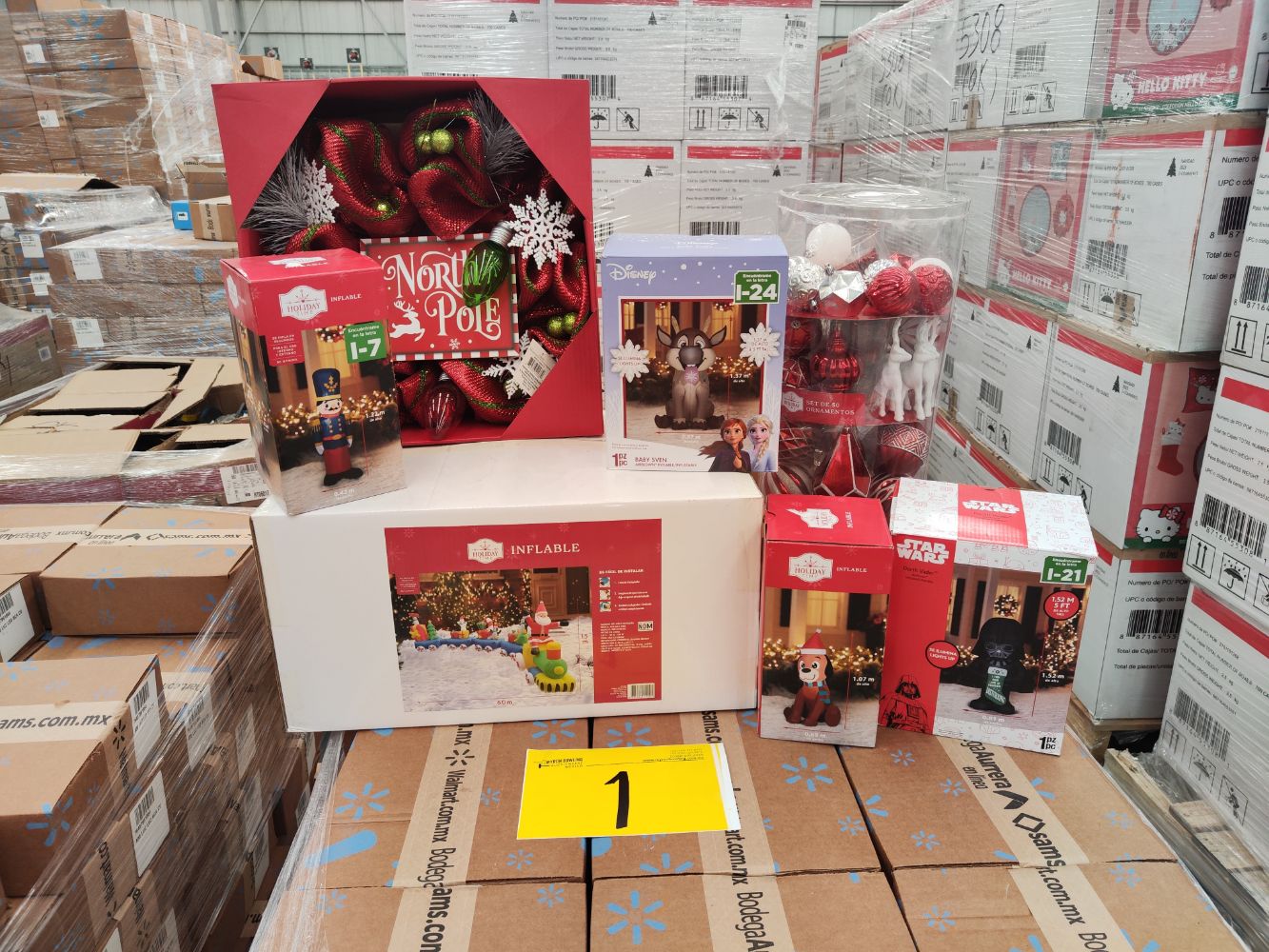 ONLINE AUCTION OF OVER 15,000 BRAND NEW CHRISTMAS ITEMS