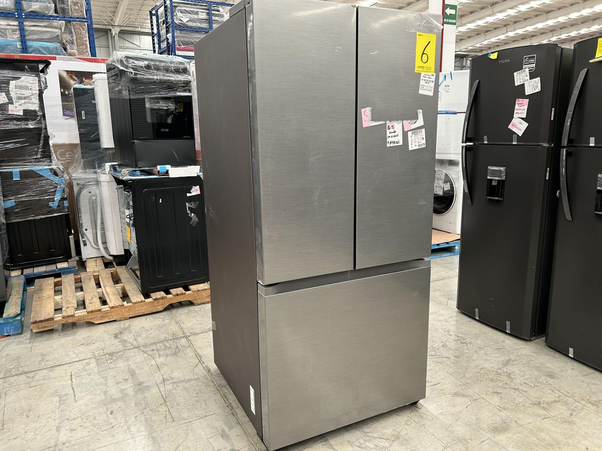 Lote de 1 Refrigerador Marca SAMSUNG, Modelo RF25C5151S9, Serie 0204N, Color GRIS (No se asegura su - Image 3 of 5