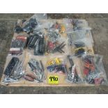 Lot of miscellaneous tools contains: Hexagon wrenches, screwdrivers, pliers, dies, hammers, among o