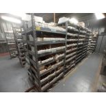 2 Metal Rack of approximately 1.20 x 0.60 x 1.80 m; Includes contents (motors, bases, resistors, th