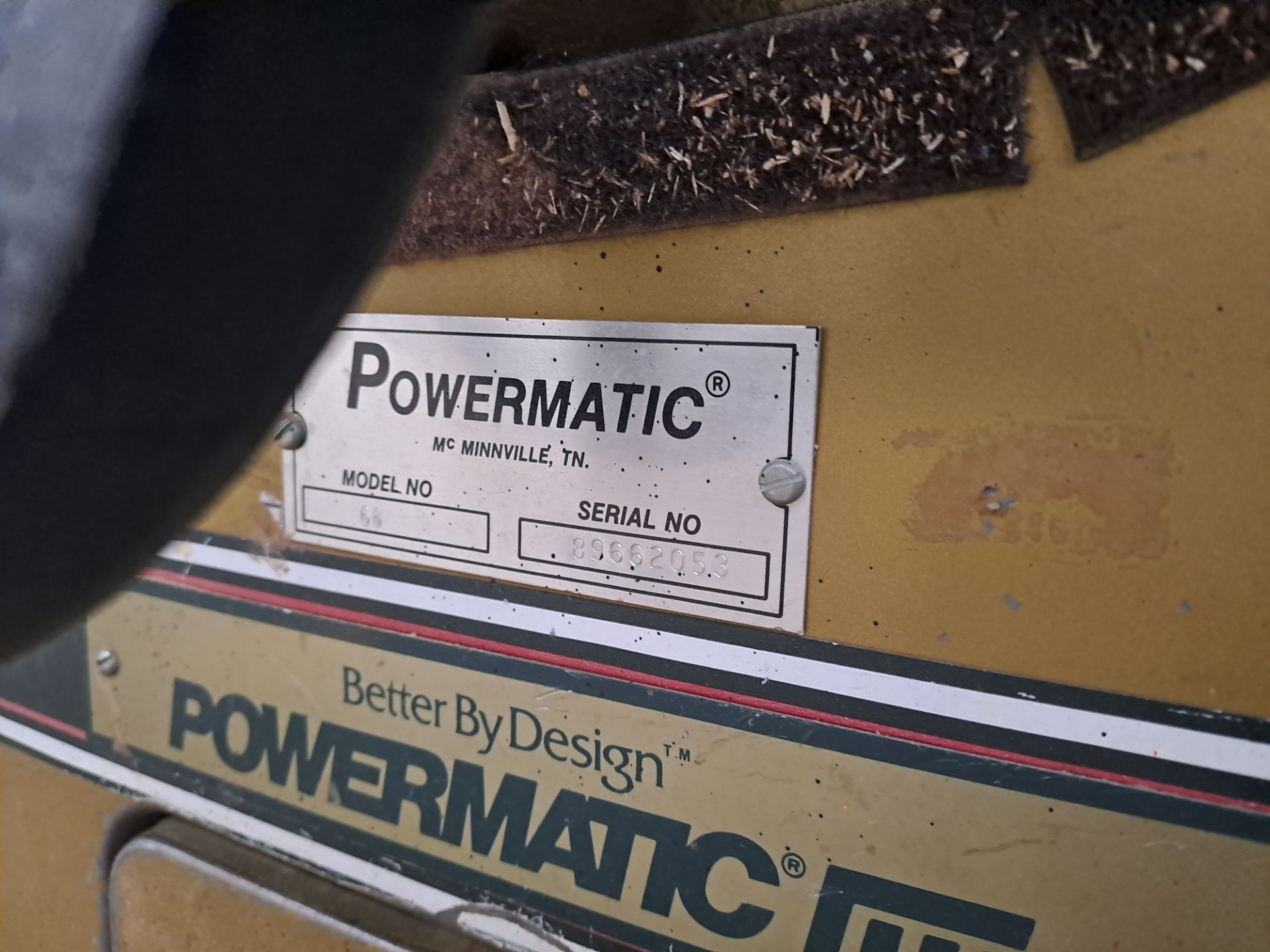 Table saw with Powermatic feeder, Model 66, Serial No. 89662053, 230/460V, With 7.5 hp motor; Inclu - Image 12 of 15