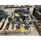 Lot of 2 pieces contains: 1 Triton Fixed Pneumatic Paint Station, No F07B series, Equipped with Gra