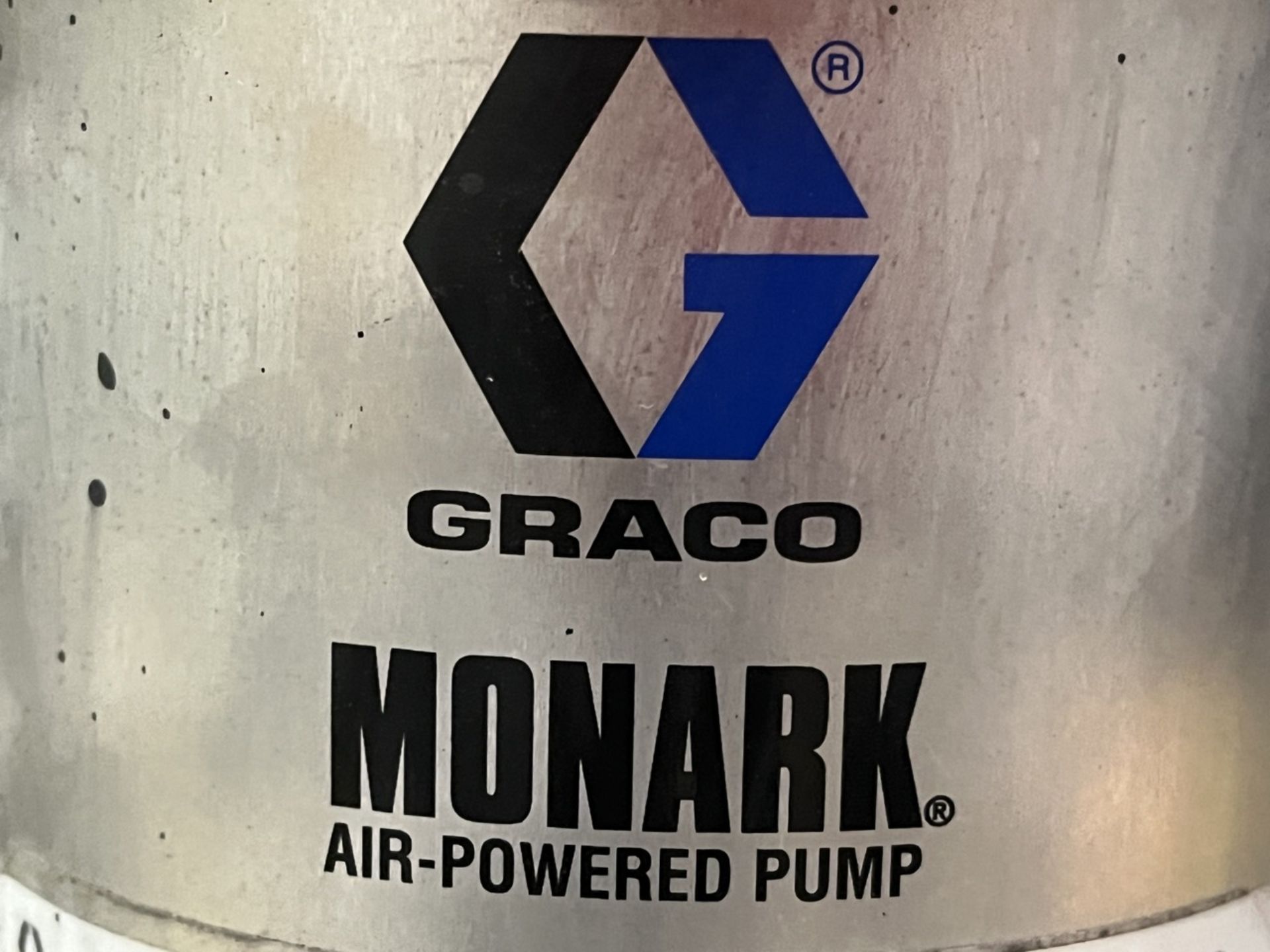 Monark Portable Pneumatic Paint Station, Serial No. A006148, Equipped with Graco high pressure pump - Image 8 of 11