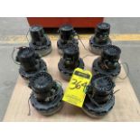 8 Ametek vacuum motors, Model 116757-13, 120V. / 8 Motores de vacio marca Ametek, Modelo 116757-13,