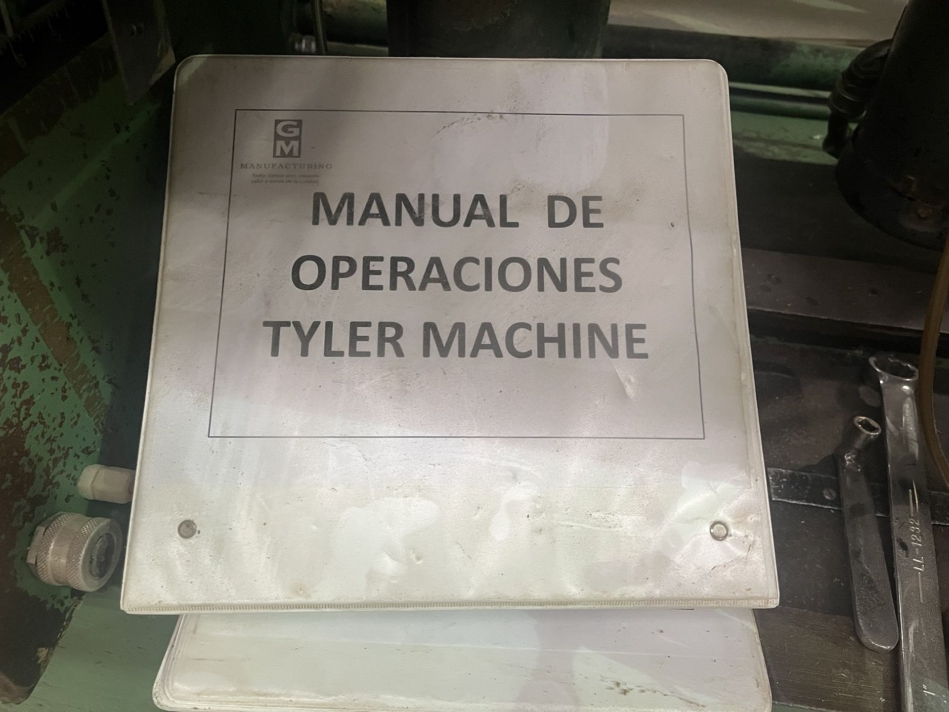 Tyler Multiple Drawer Slitter, Model ND, Serial No. 0253584, 230/480V, Includes manual; Order No. 3 - Image 8 of 12