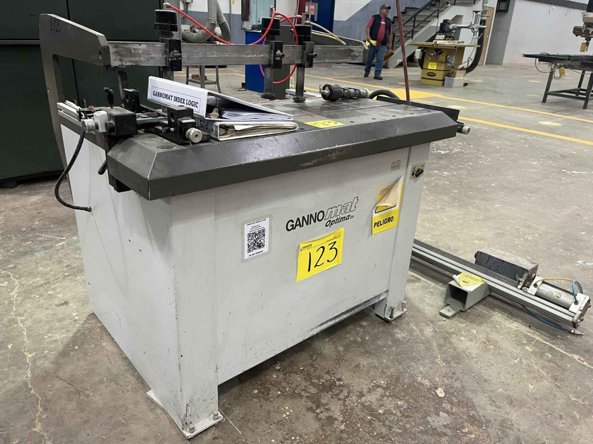 Gannomat Multiple Drill, Model OPTIMA 25, Serial No. 413785, Year 2007, 220V; Includes case with bi - Image 2 of 11