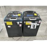 Lote de 2 Lavadoras contiene: 1 Lavadora de 20 KG, Marca MABE, Modelo LMA70200WDAB11, Serie S56766,