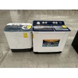 Lote de 2 Lavadoras contiene: 1 Lavadora de 20 KG, Marca DACE, Modelo LS2002C, Serie 9569, Color BL