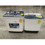 Lote de 2 Lavadoras contiene: 1 Lavadora de 13 KG, Marca DACE, Modelo LS1302C, Serie 08400, Color B