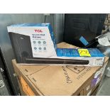 (NUEVO) Lote de 1 Barra de sonido con subwoofer, Marca TCL, Modelo S522W