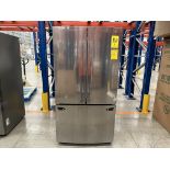 (NUEVO) Lote de 1 Refrigerador Marca LG, Modelo GM29BIP, Serie WK5444, Color GRIS