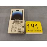 (NUEVO) Lote de 1 celular iPhone 14 PRO , de 512 GB, Serie G292714RXT, Color SILVER (Sellado, favor