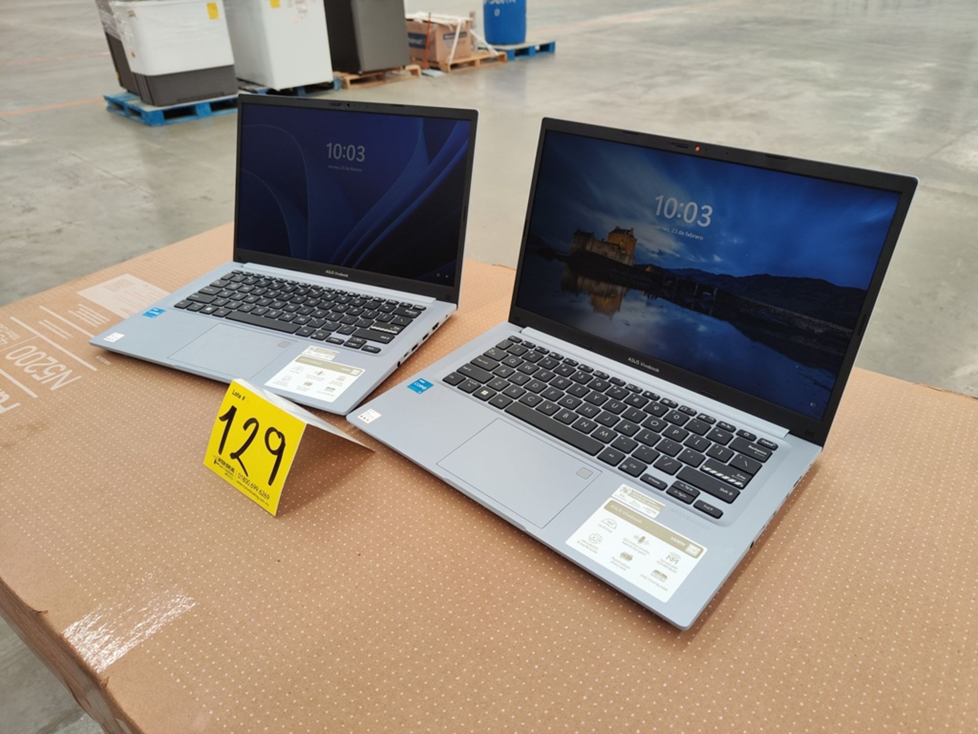 Lote de 2 laptops contiene: 1 laptop Marca ASUS, Modelo X1402Z, almacenamiento de 512; 8 GB RAM, Se - Image 2 of 5