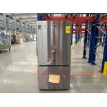 (NUEVO) Lote de 1 Refrigerador Marca GENERAL ELECTRIC, Modelo PNF25FYRCFS, Serie 12174, Color GRIS