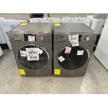 Lote de 2 Lavadoras, contiene: 1 Lavadora de 15 Kg Marca ATVIO, Modelo FL15KGDS, Serie 00135, Color