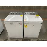 Lote de 2 Lavadoras, contiene: 1 Lavadora de 20 Kg Marca WHIRLPOOL, Modelo 8MWTW2023WPM0, Serie 058