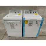 Lote de 1 combo Lavadora y Secadora contiene: 1 lavadora de 22 Kg Marca MABE Modelo LMA72215CBAB02,