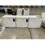 Lote de 3 Congeladores contiene: 1 Congelador Marca Atvio Modelo ATFR071FMX Serie ND, Color Blanco;