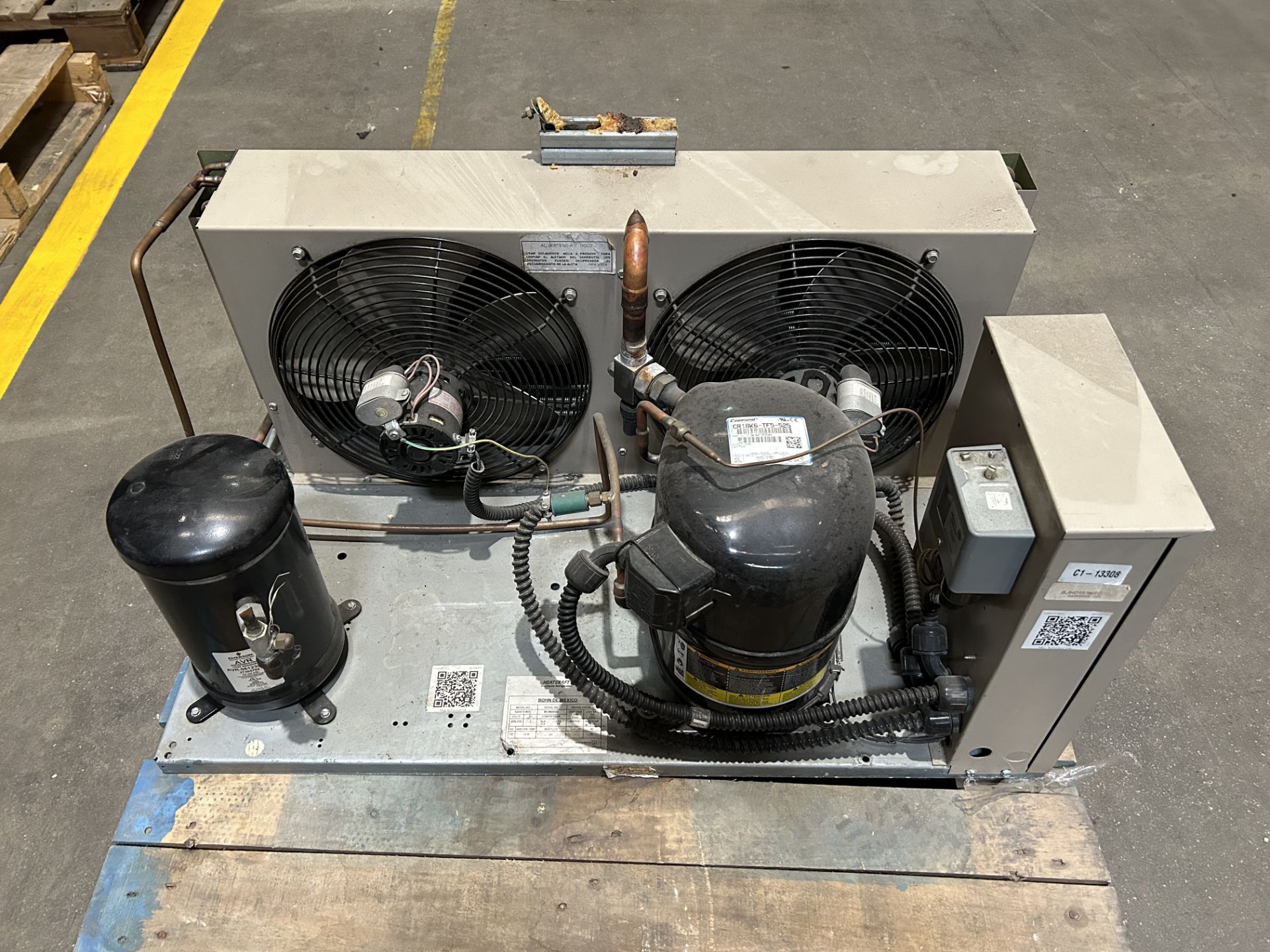 1 unidad Condensadora Marca HEATCRAFT, MODELO SJH0151M2C, Serie M13M08852 (Equipo Usado) - Bild 3 aus 5