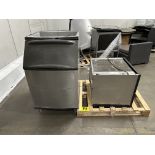 1 máquina de hielo con contenedor Marca ICE O MATIC, Modelo ICE1006FA8, Serie 06061280010785 (Equip