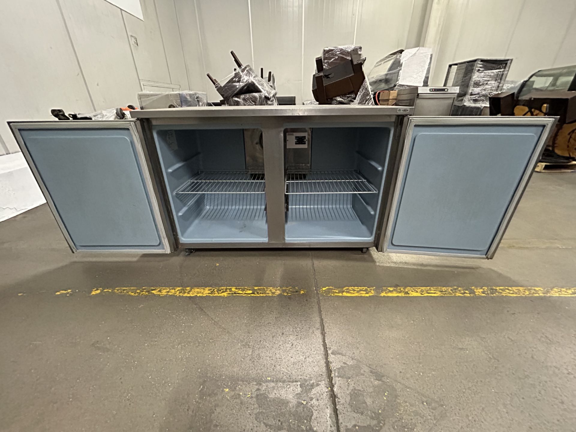 1 refrigerador horizontal de dos puertas en acero inoxidable Marca DELFIELD, Modelo UC4048P STAR3, - Image 4 of 5