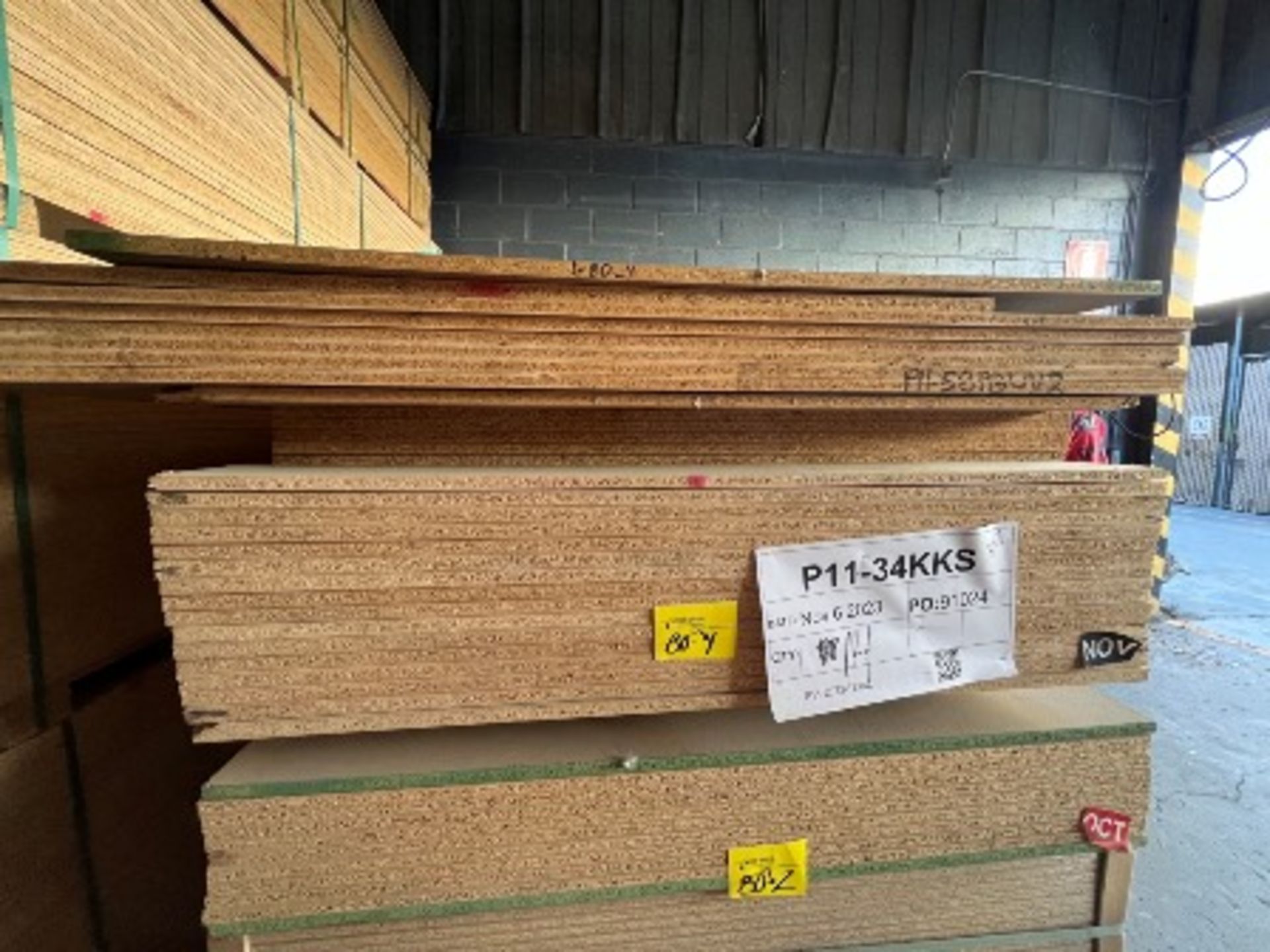 (NUEVO) Lote de 53 piezas de madera comprimida contiene: 33 piezas en material 3/4 PB0508 de medida - Bild 4 aus 10