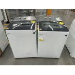 Lote de 2 Lavadoras, contiene: 1 Lavadora de 18 Kg Marca WHIRLPOOL, Modelo 8MWTW1812WPM0, Serie 353