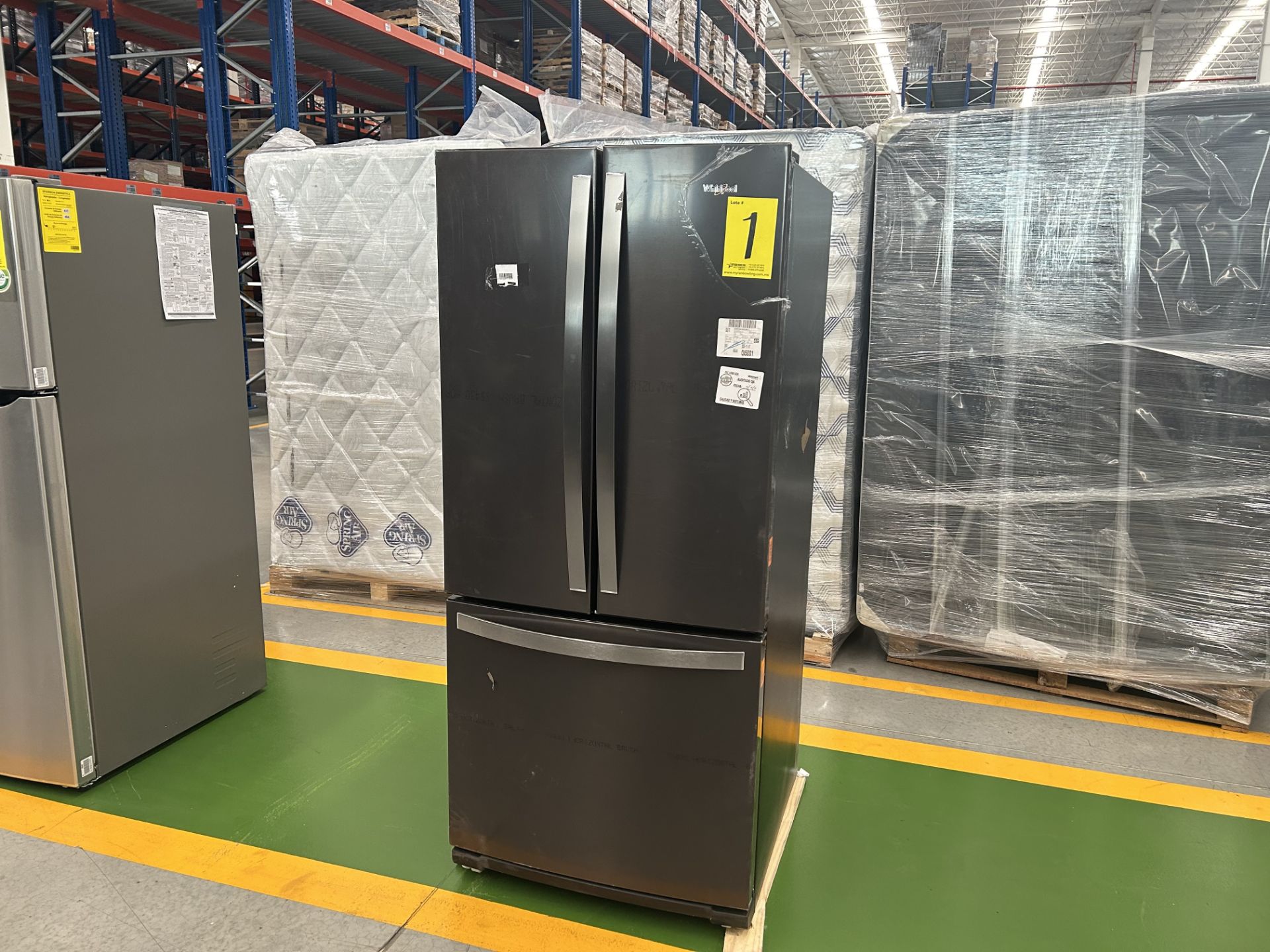 1 Refrigerador Marca WHIRLPOOL, Modelo MWFR140SWHV, Serie 351377 Color GRIS (No se Asegura su Funci - Image 2 of 5