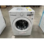 1 Lavadora de 20 KG, Marca LG, Modelo WM20WV26W, Serie 08623, Color BLANCO (Equipo de devolución)