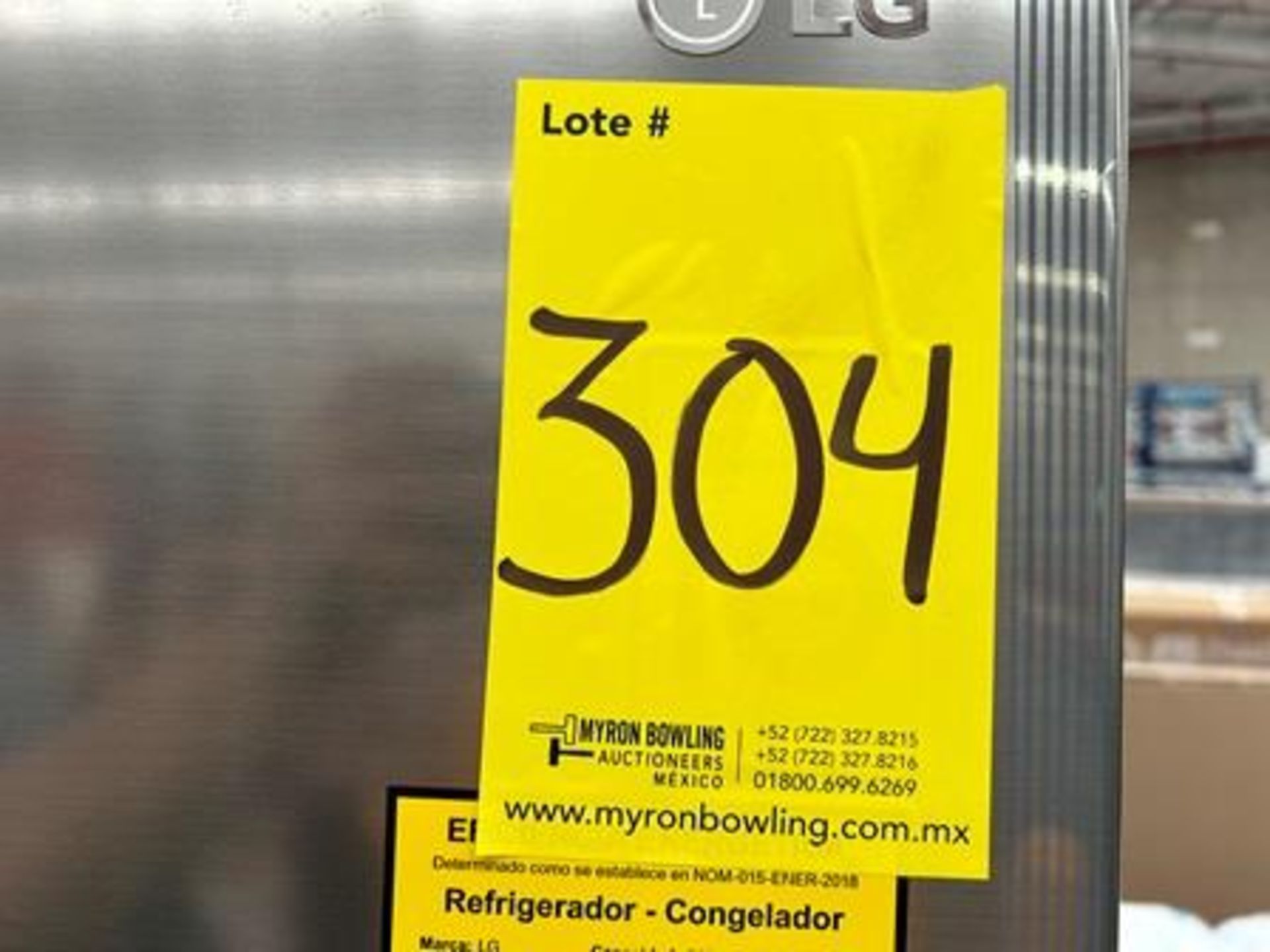 1 refrigerador con dispensador de agua Marca LG, Modelo VT40WP, Serie 6K093, Color GRIS (Equipo de - Bild 7 aus 7