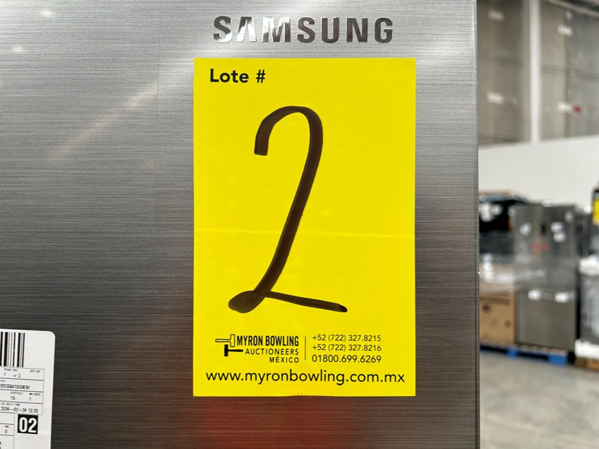 1 refrigerador Marca SAMSUNG, Modelo FR32CG5A10S9EM, Serie 1494L, Color GRIS (No se asegura su func - Image 5 of 5