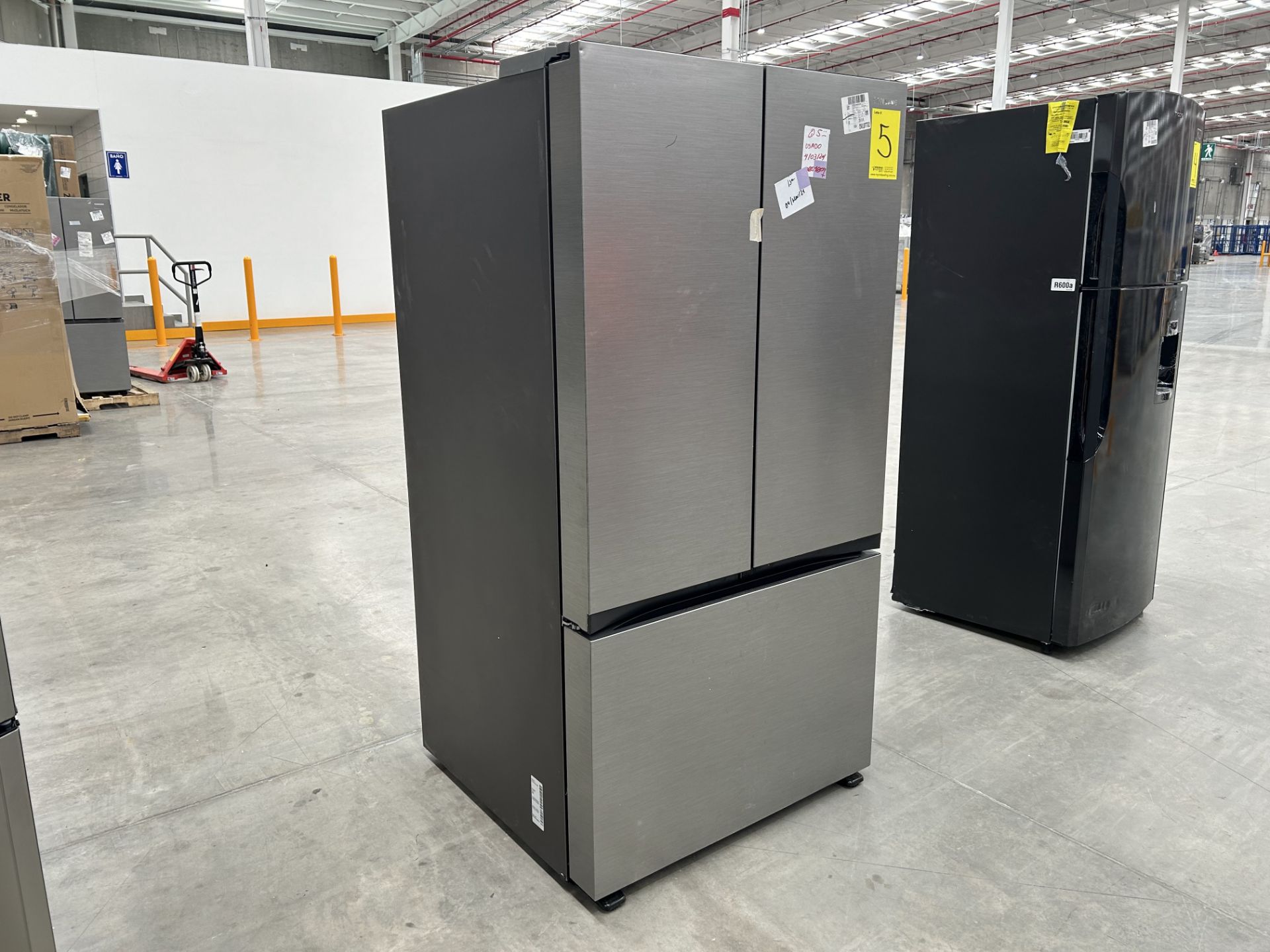 1 refrigerador Marca SAMSUNG, Modelo FR32CG5A10S9E, Color GRIS (No se asegura su funcionamiento, fa - Image 3 of 7