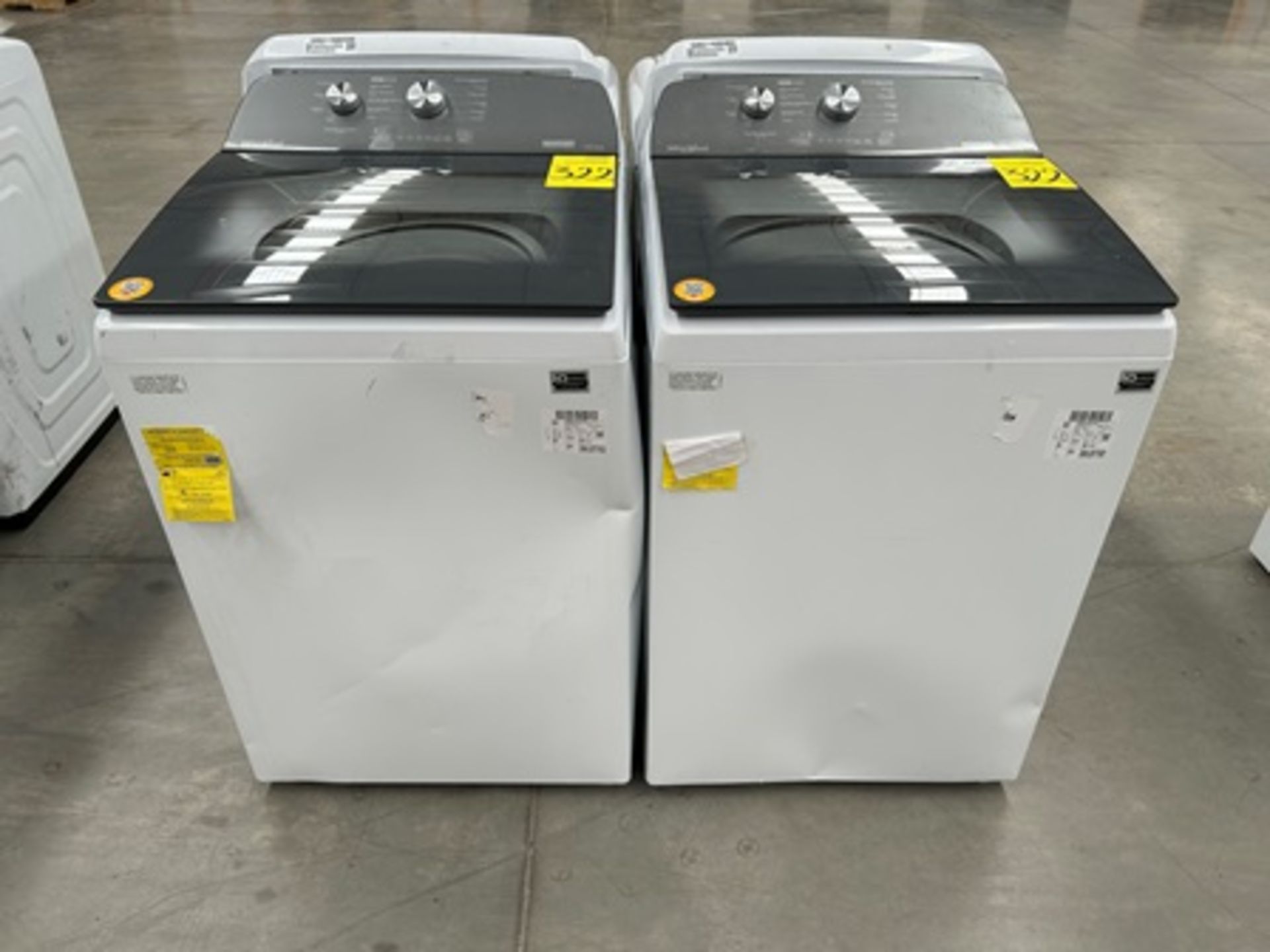 2 Lavadoras contiene: 1 Lavadora de 18 KG, Marca WHRIPOOL, Modelo 8MWTW1812WPM0, Serie 72721, Color