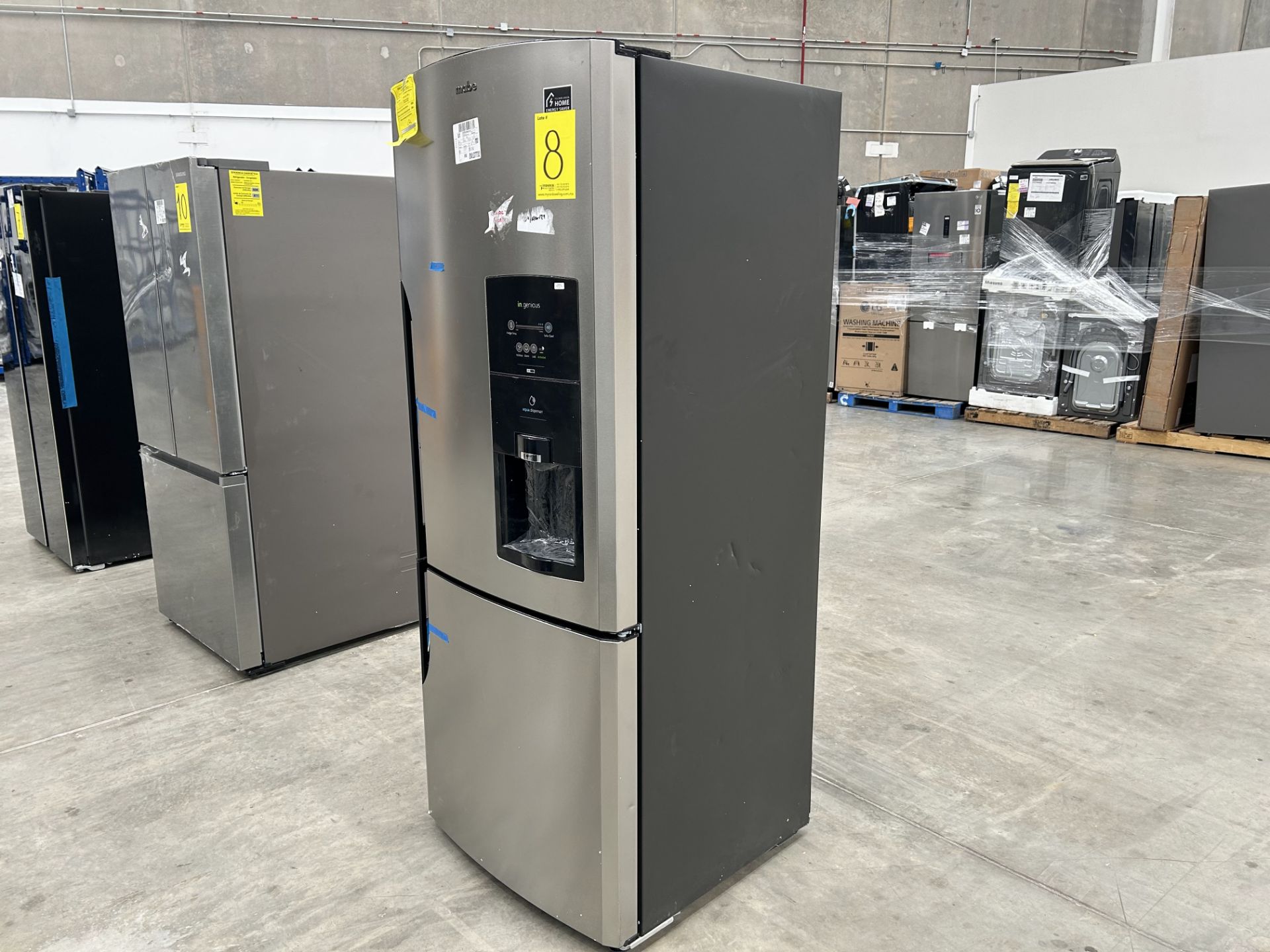 1 refrigerador con dispensador de agua Marca MABE, Modelo RMB520IBMRX, Serie 08447, Color GRIS (No - Image 2 of 6